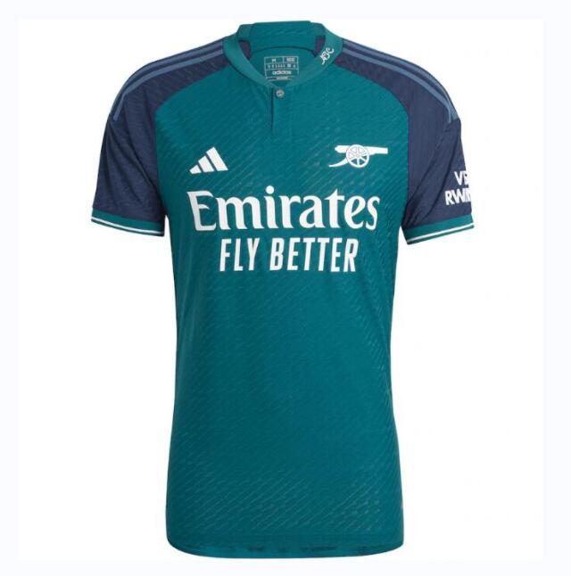 Arsenal Third Kit Soccer Jersey 2023/24 Player Edition